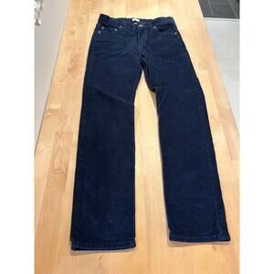 Crewcuts Boys 12 Navy Corduroy Pants Stretch Adjustable Waist